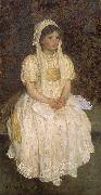 E.Phillips Fox Elsie, daughter of H.W. Brooks, Esquire, Spain oil painting artist